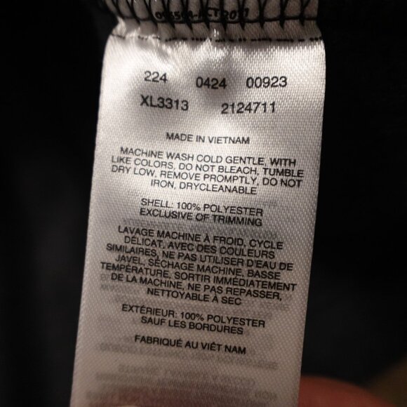 Columbia Benton Springs Fleece Vest Women's XXL Black NWT - Picture 8 of 10